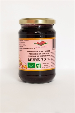 Confiture Mure allégée en sucre 310g